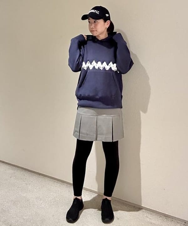 ビームスゴルフ　ベージュ ダウンベスト スカート ビームスゴルフ ベージュ ダウンベスト スカート