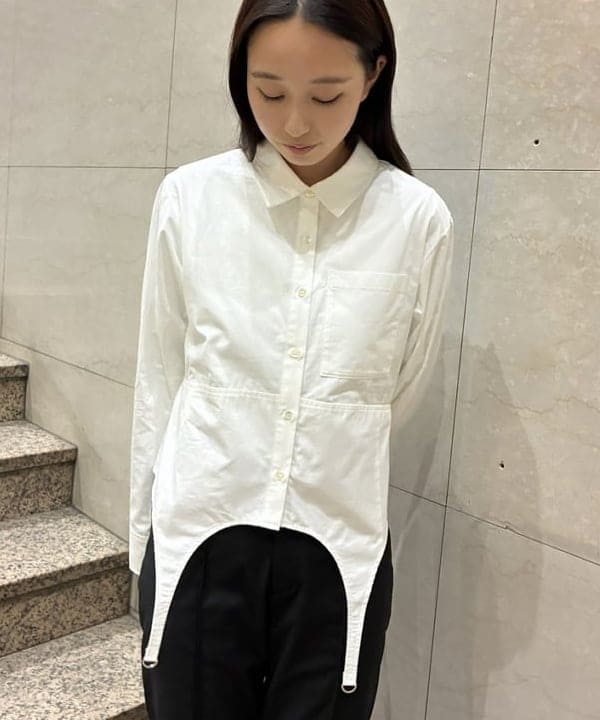 amiriさんの「BEAMS WOMEN｜ガーターベルト シャツ」を使ったコーディネート