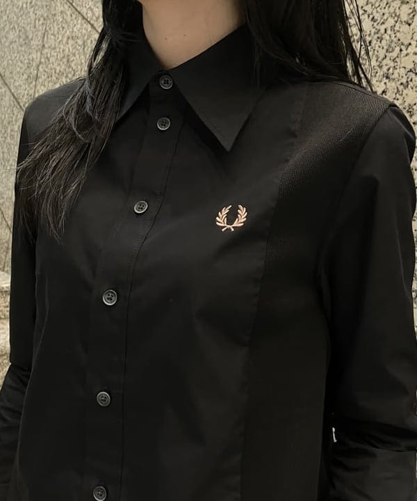 加歩さんの「BEAMS WOMEN｜【別注】FRED PERRY / ARGYLE JUMPER」を使ったコーディネート