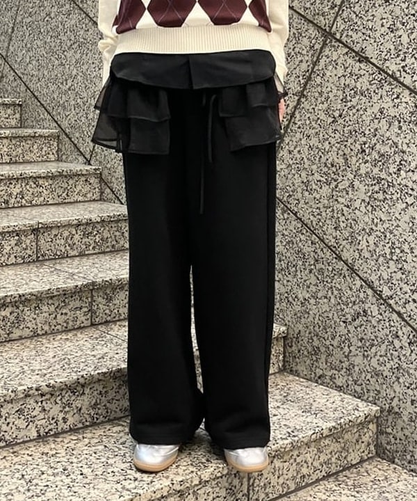 加歩さんの「BEAMS WOMEN｜【別注】FRED PERRY / ARGYLE JUMPER」を使ったコーディネート