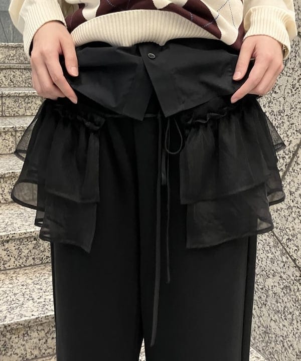 加歩さんの「BEAMS WOMEN｜【別注】FRED PERRY / ARGYLE JUMPER」を使ったコーディネート