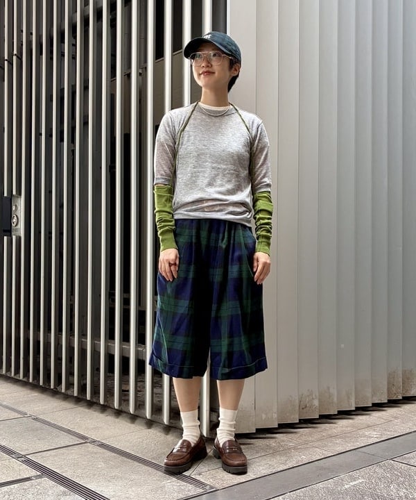 みりさんの「ボーイ ベーシック Tシャツ」を使ったコーディネート