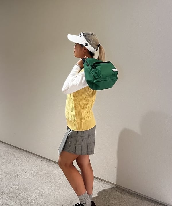 ミルク　BEAMS　GOLF　レディース　セットアップ　サイズ　L ミルク BEAMS GOLF レディース セットアップ サイズ L BEAMS