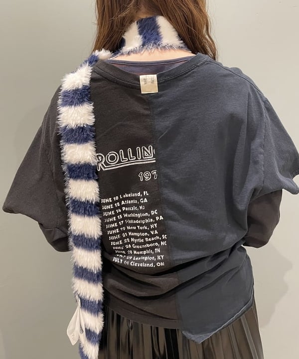 reiさんの「BEAMS WOMEN｜メタリックプリーツスカート」を使ったコーディネート