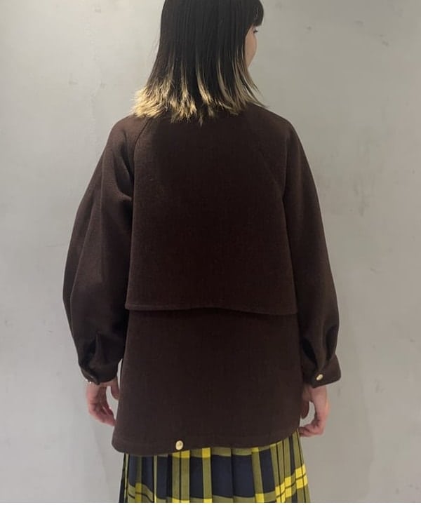 中平 あみさんの「BEAMS WOMEN｜AK+1 / シルク コットン 丸胴 プルオーバー」を使ったコーディネート