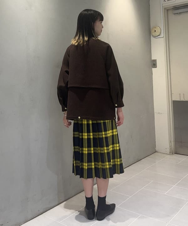 中平 あみさんの「BEAMS WOMEN｜AK+1 / シルク コットン 丸胴 プルオーバー」を使ったコーディネート