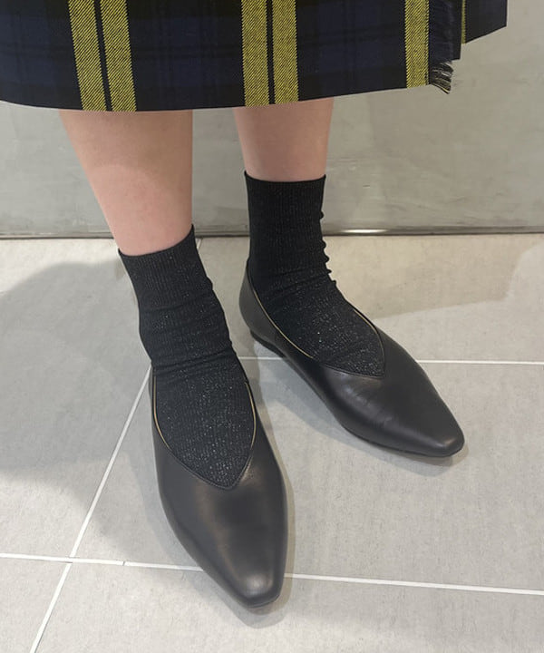 中平 あみさんの「BEAMS WOMEN｜AK+1 / シルク コットン 丸胴 プルオーバー」を使ったコーディネート