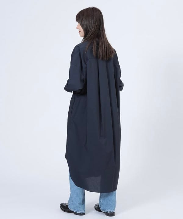 茂野 真楓さんの「BEAMS WOMEN｜タイプライター シャツ ワンピース」を使ったコーディネート