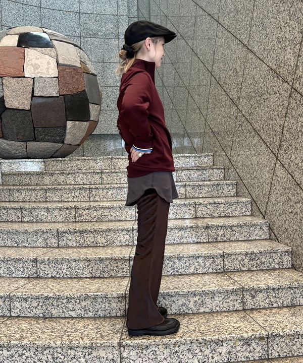 YABUさんの「BEAMS WOMEN｜ビッグ ハンチング」を使ったコーディネート