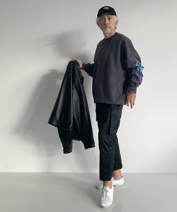 大理石模様 ナイロンジャケット　beams ケンタウロス健太着用（希少） 和田 健二郎（1127149） スタイリング・コーディネイト｜BEAMS