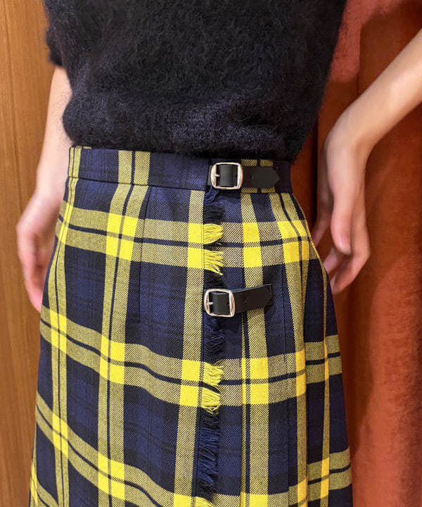 Kanaeさんの「BEAMS WOMEN｜モヘヤ ハーフスリーブ 2WAY プルオーバー」を使ったコーディネート