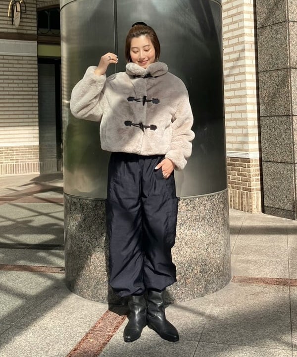 NATSUKIさんの「BEAMS WOMEN｜TATRAS / PARTANNA フリース ブルゾン」を使ったコーディネート