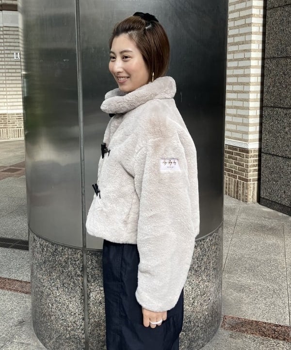 NATSUKIさんの「BEAMS WOMEN｜TATRAS / PARTANNA フリース ブルゾン」を使ったコーディネート