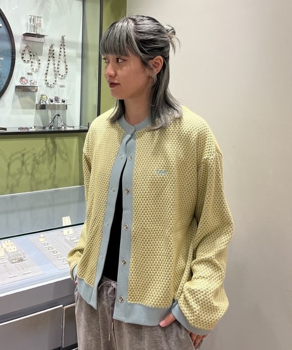 ゆいさんの「BEAMS WOMEN｜Lee / KNIT JACQUARD CARDIGAN」を使ったコーディネート