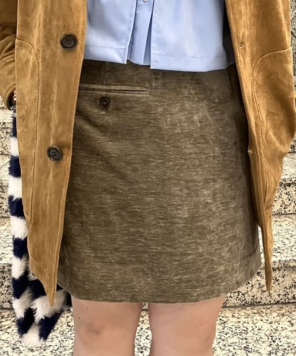 まゆちゃんさんの「BEAMS WOMEN｜ティアードクロップド シャツ」を使ったコーディネート