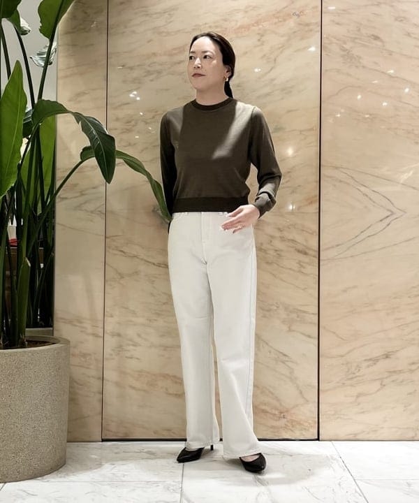 関 桂子さんの「BEAMS WOMEN｜【別注】エディター坪田あさみ × WOOLRICH / ANORAK ダウンブルゾン」を使ったコーディネート