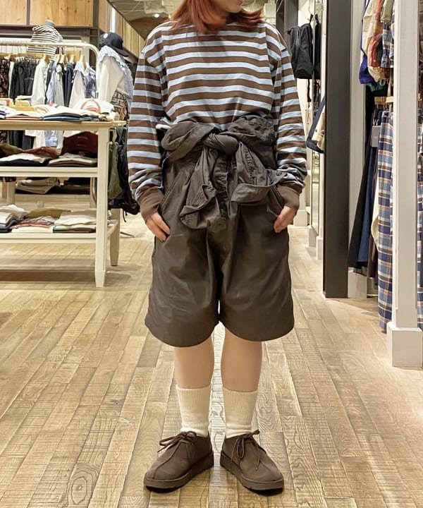 原口 愛さんの「BEAMS WOMEN｜ショーツ オールインワン」を使ったコーディネート