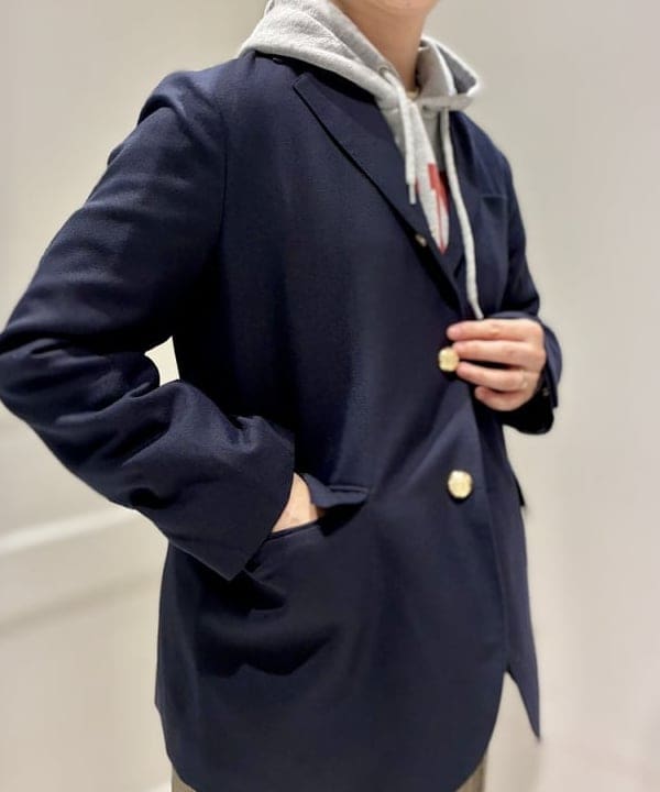 木村 梨香さんの「BEAMS WOMEN｜【別注】GOOD ROCK SPEED / カレッジ パーカ」を使ったコーディネート