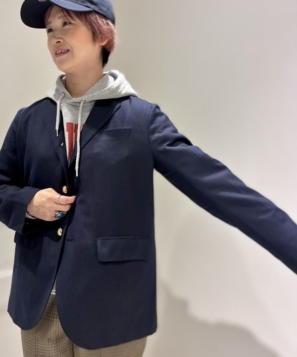 木村 梨香さんの「BEAMS WOMEN｜【別注】GOOD ROCK SPEED / カレッジ パーカ」を使ったコーディネート