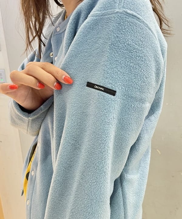 大木さんの「BEAMS WOMEN｜ORCIVAL / フリース クルーネック カーディガン」を使ったコーディネート