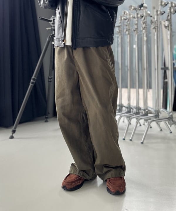 BAKU(東江 漠)さんの「BEAMS WOMEN｜ワイド ダスティー イージーパンツ」を使ったコーディネート