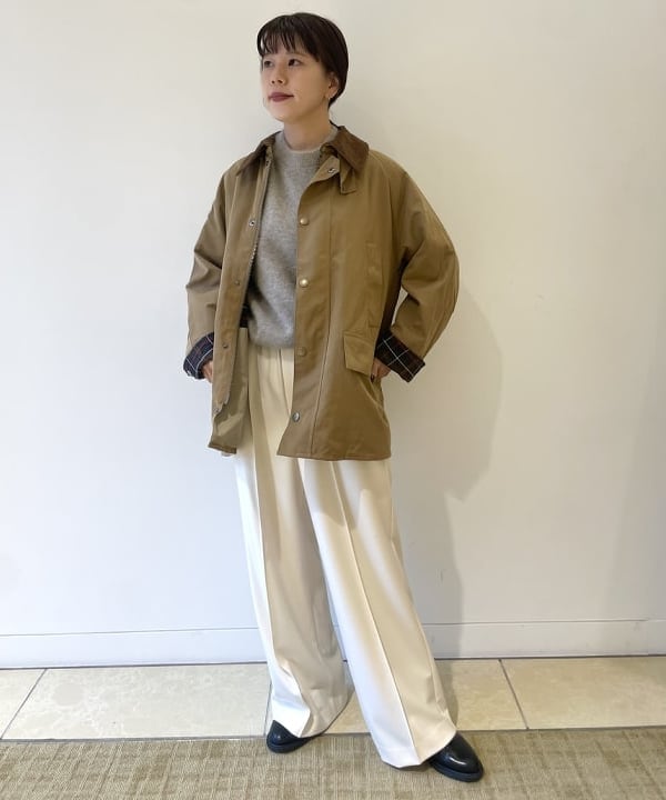 SAKAIさんの「BEAMS WOMEN｜ヤク フォックス ロングスリーブ プルオーバーニット」を使ったコーディネート