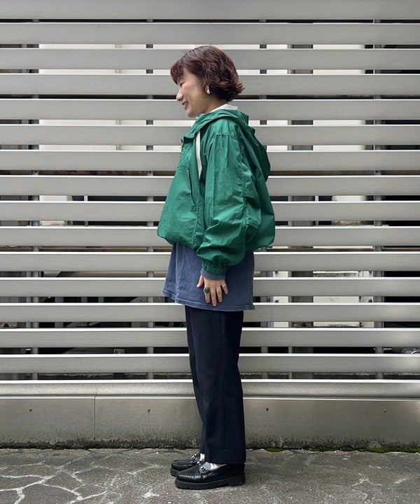 まつむさんの「BEAMS WOMEN｜サイドボタン アノラック」を使ったコーディネート