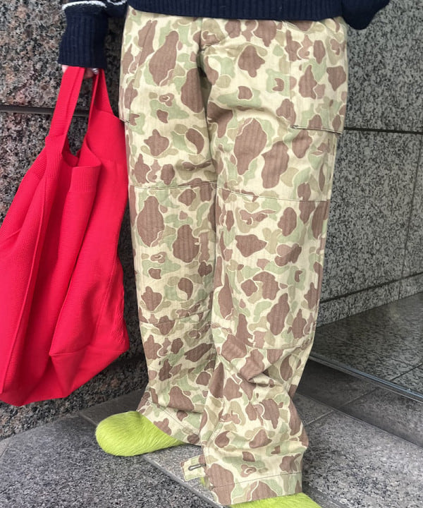 あゆさんの「BEAMS WOMEN｜AK+1 / ニット トートバッグ」を使ったコーディネート