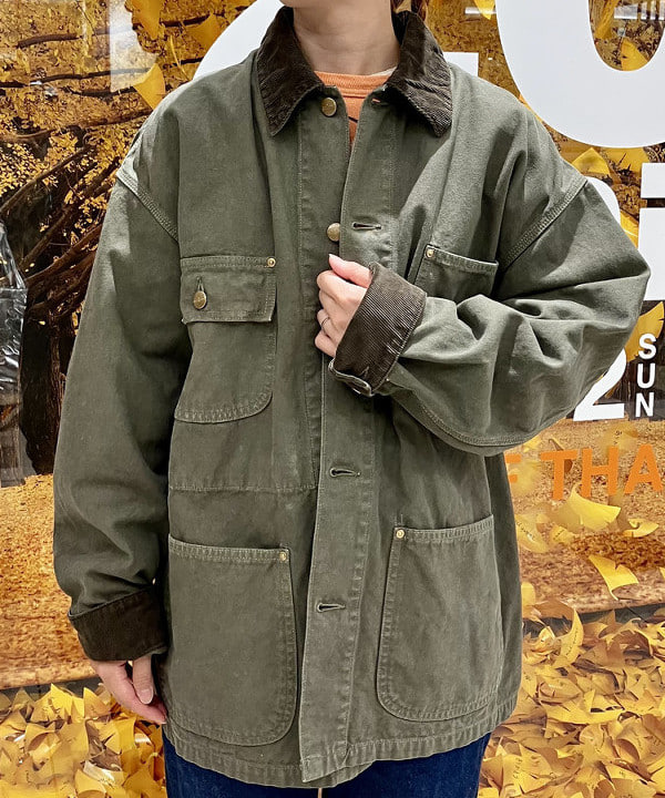 たぐみさんの「BEAMS WOMEN｜orSlow / RELAX FIT OXFORD COVERALL」を使ったコーディネート