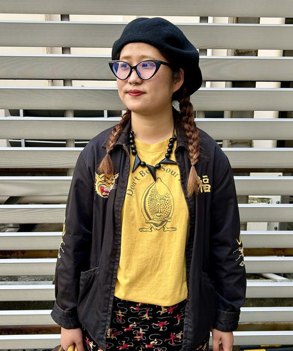 Kyooka Sayakaさんの「BEAMS WOMEN｜キャッツアイ クリア レンズ」を使ったコーディネート