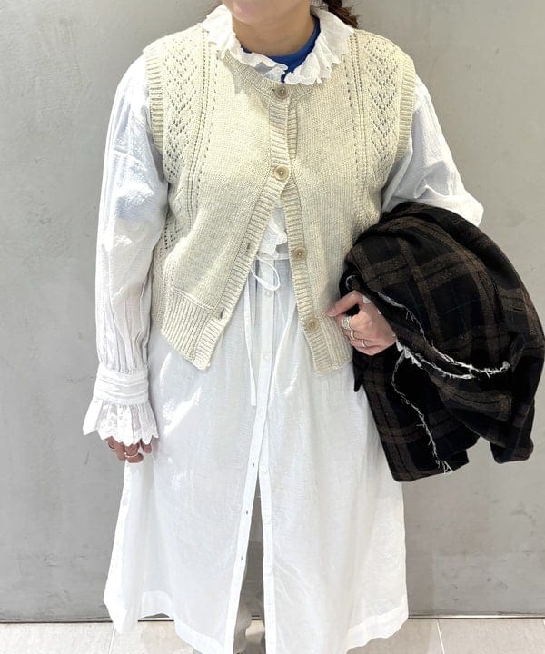 kawaiさんの「BEAMS WOMEN｜リサイクルウール カットオフ ジャケット」を使ったコーディネート