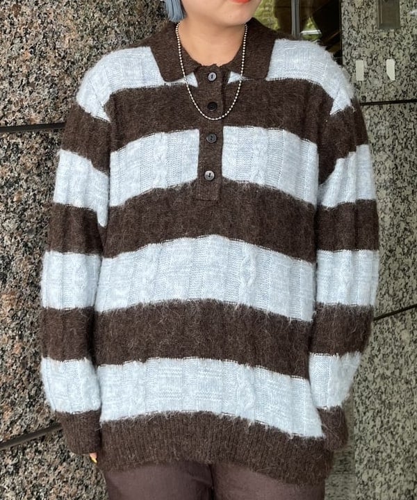 あゆさんの「BEAMS WOMEN｜ニット ファー ワッチ」を使ったコーディネート