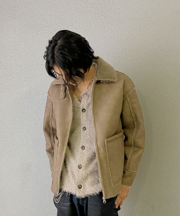 大理石模様 ナイロンジャケット　beams ケンタウロス健太着用（希少） BEAMS（1128192） スタイリング・コーディネイト｜BEAMS