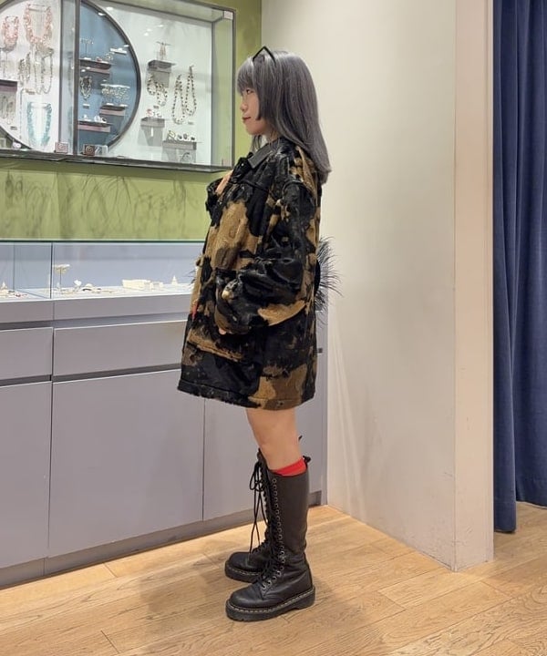 オカベ　アヤカさんの「BEAMS WOMEN｜RBS / フェイクファー ステンカラー コート」を使ったコーディネート