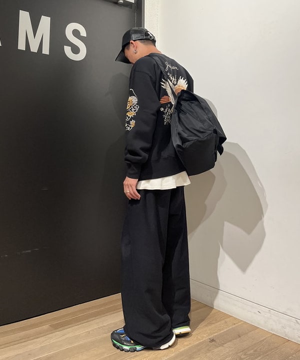 BANさんの「BEAMS WOMEN｜【別注】テーラー東洋 / SUKA CREW SWEAT EMBROIDERED」を使ったコーディネート