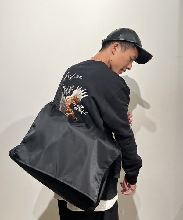 BANさんの「BEAMS WOMEN｜【別注】テーラー東洋 / SUKA CREW SWEAT EMBROIDERED」を使ったコーディネート