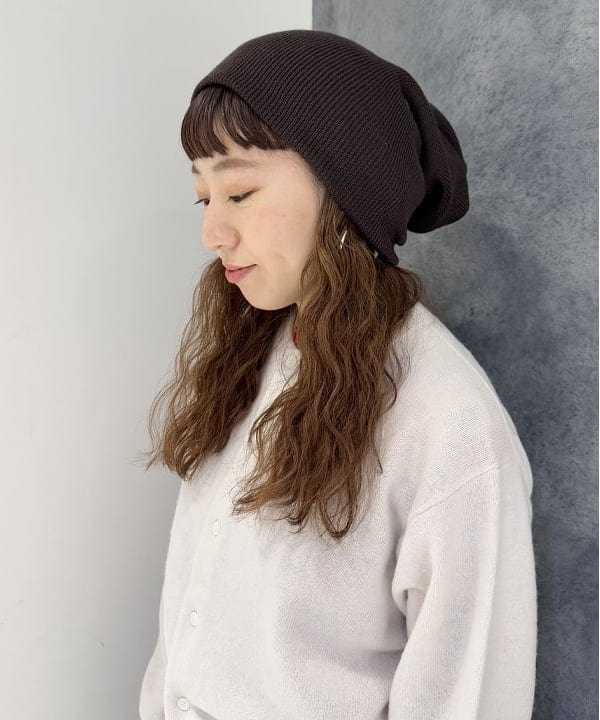 庭野 優紀さんの「BEAMS WOMEN｜DANTON / LAMBS WOOL CREWNECK CARDIGAN」を使ったコーディネート