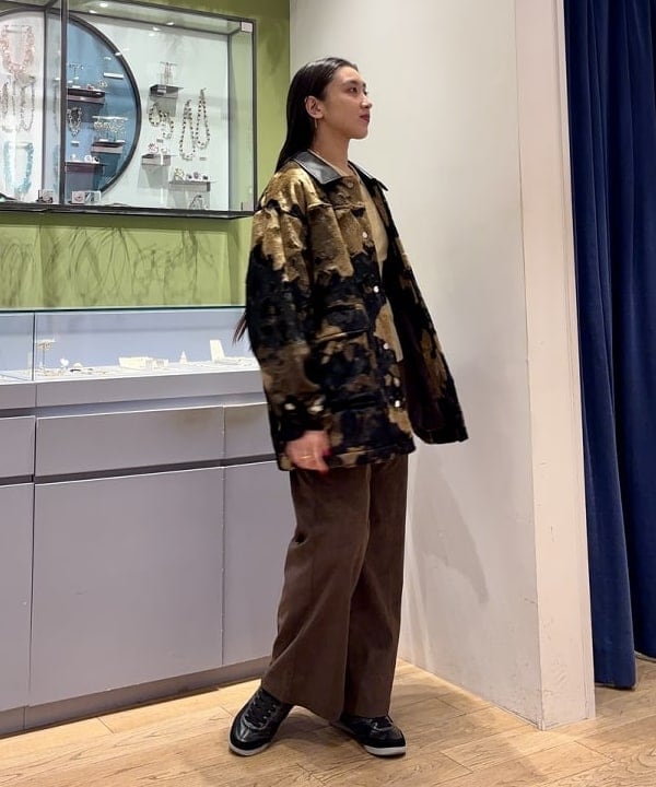 ちりこさんの「BEAMS WOMEN｜RBS / フェイクファー ステンカラー コート」を使ったコーディネート