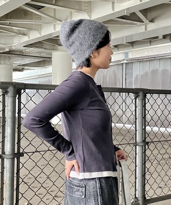 みやさかさんの「BEAMS WOMEN｜【別注】Gramicci / デニム オーバーパンツ」を使ったコーディネート