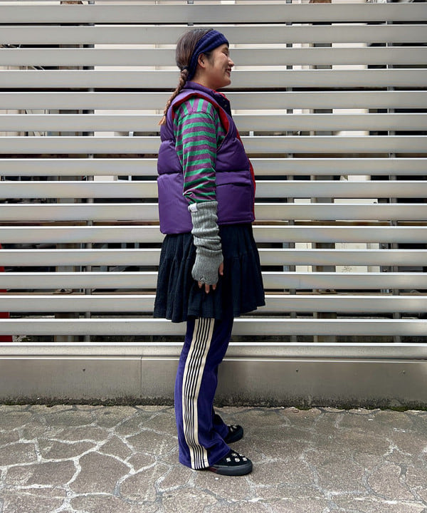 Kyooka Sayakaさんの「BEAMS WOMEN｜リバーシブル ダウン ベスト」を使ったコーディネート