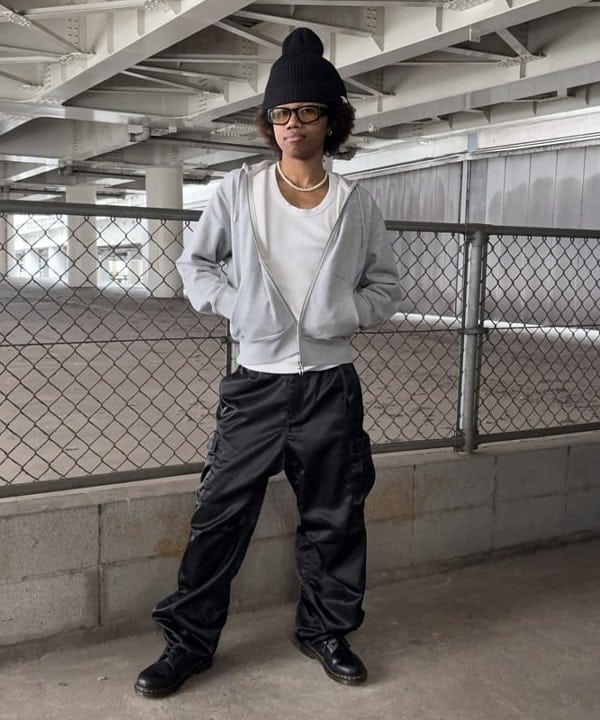 NADEL ナデールさんの「BEAMS WOMEN｜BEAMS / ルーズ ビーニー」を使ったコーディネート