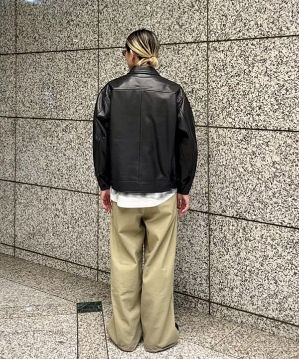 Ryohei Takataさんの「BEAMS WOMEN｜オンブレチェック オープンカラー シャツ」を使ったコーディネート