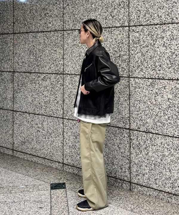 Ryohei Takataさんの「BEAMS WOMEN｜オンブレチェック オープンカラー シャツ」を使ったコーディネート