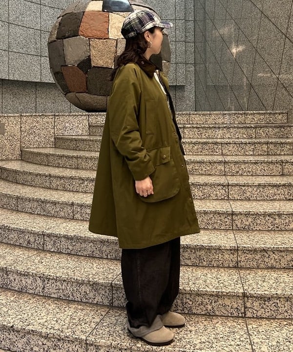 Sakiさんの「BEAMS WOMEN｜【別注】Barbour / Balvenie Jacket 25FW」を使ったコーディネート