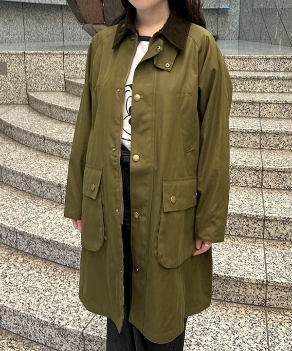 Sakiさんの「BEAMS WOMEN｜【別注】Barbour / Balvenie Jacket 25FW」を使ったコーディネート