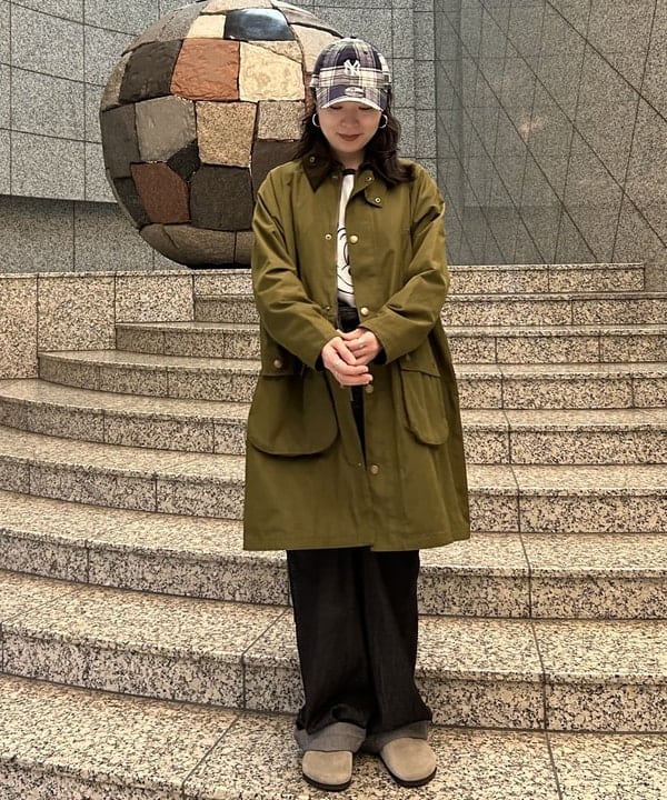 Sakiさんの「BEAMS WOMEN｜【別注】Barbour / Balvenie Jacket 25FW」を使ったコーディネート