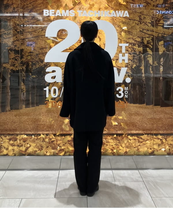 OSUMIさんの「BEAMS WOMEN｜TICCA / ウール ピーコート」を使ったコーディネート