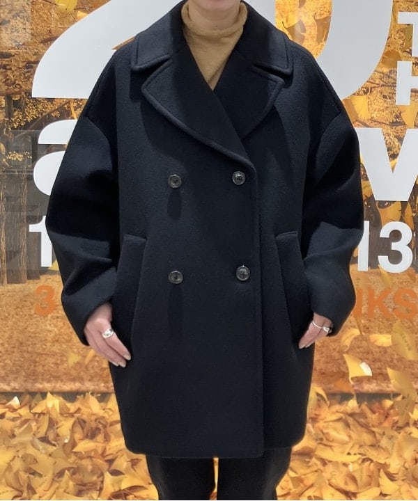 OSUMIさんの「BEAMS WOMEN｜TICCA / ウール ピーコート」を使ったコーディネート