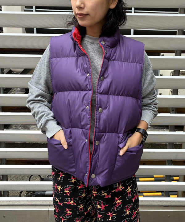 オカモト ミサキさんの「BEAMS WOMEN｜リバーシブル ダウン ベスト」を使ったコーディネート