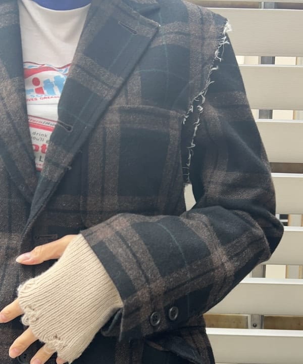 MATSUMOTO AMIさんの「BEAMS WOMEN｜リサイクルウール カットオフ ジャケット」を使ったコーディネート